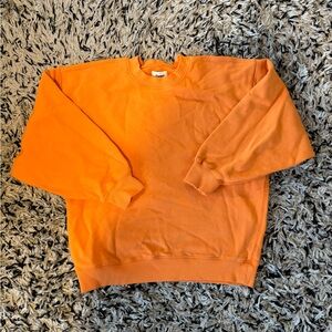 Elwood Orange Crew Neck Sweater
